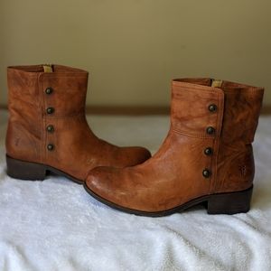 Frye Lynn Military Bootie